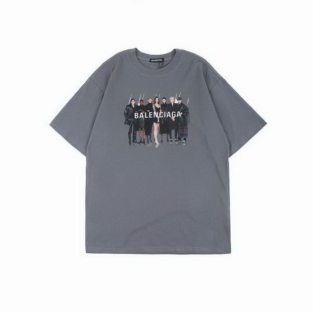 men balenciaga t-shirts S-XL-048